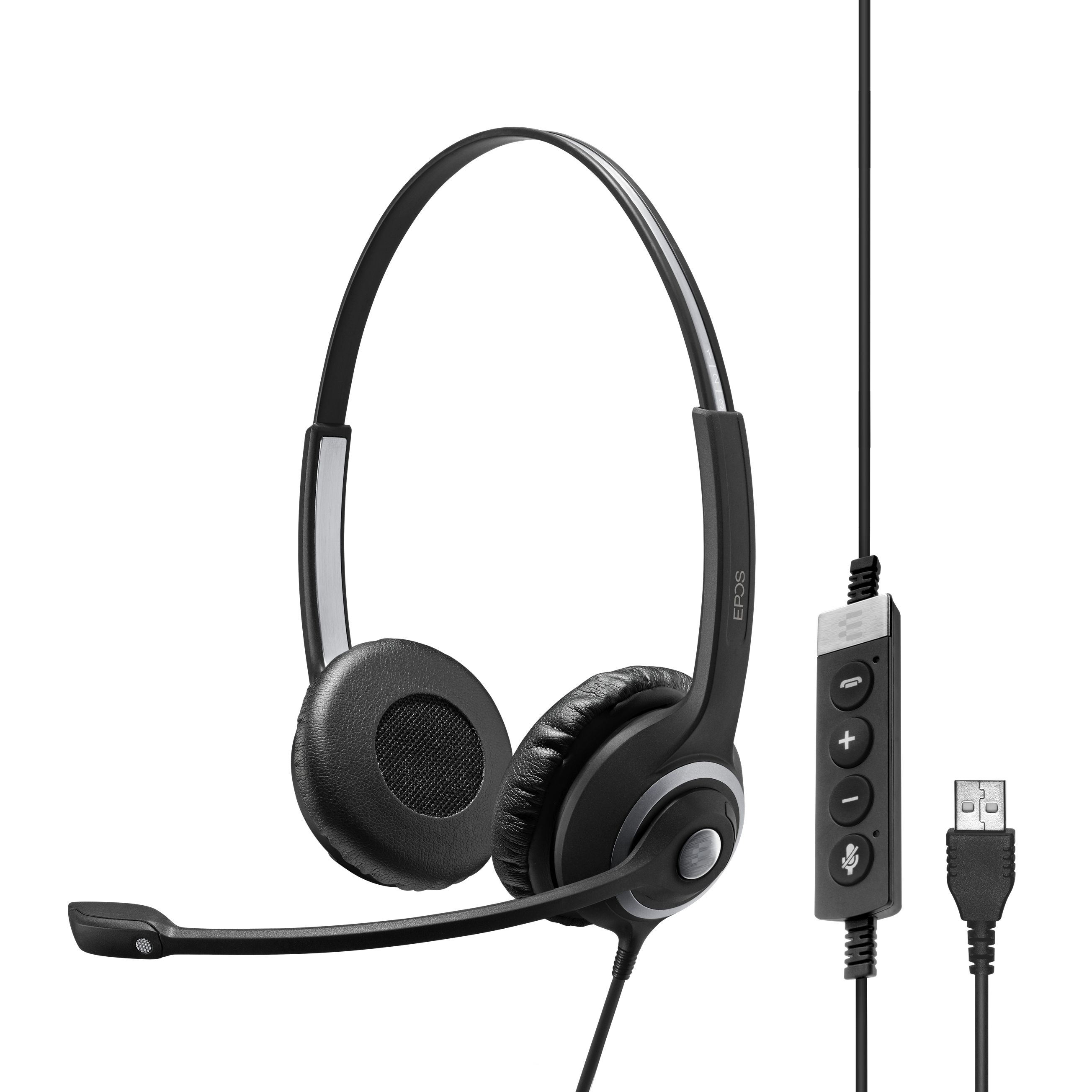 EPOS IMPACT SC 260 USB MS II Black On Ear Headphones USB