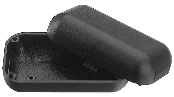 100069 Teko 10006.9 Series Black ABS Handheld Enclosure, IP00, 56 mm x 24 mm x, 31 mm