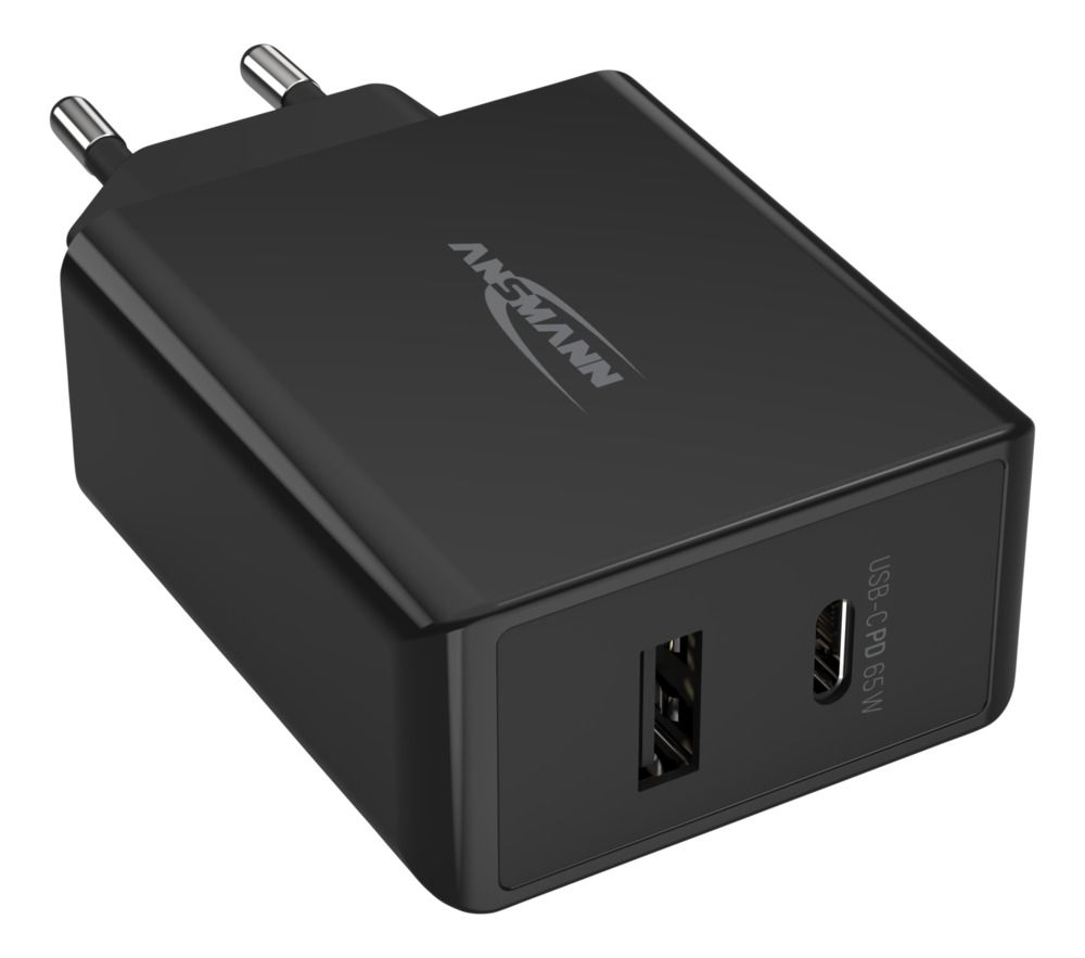 Ansmann 65 W AC/DC Adapter AC/DC Adapter EU 20V dc Output, 3 A