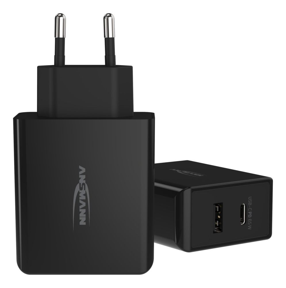 1001-0096 Ansmann 65 W AC/DC Adapter AC/DC Adapter EU 20V dc Output, 3 A