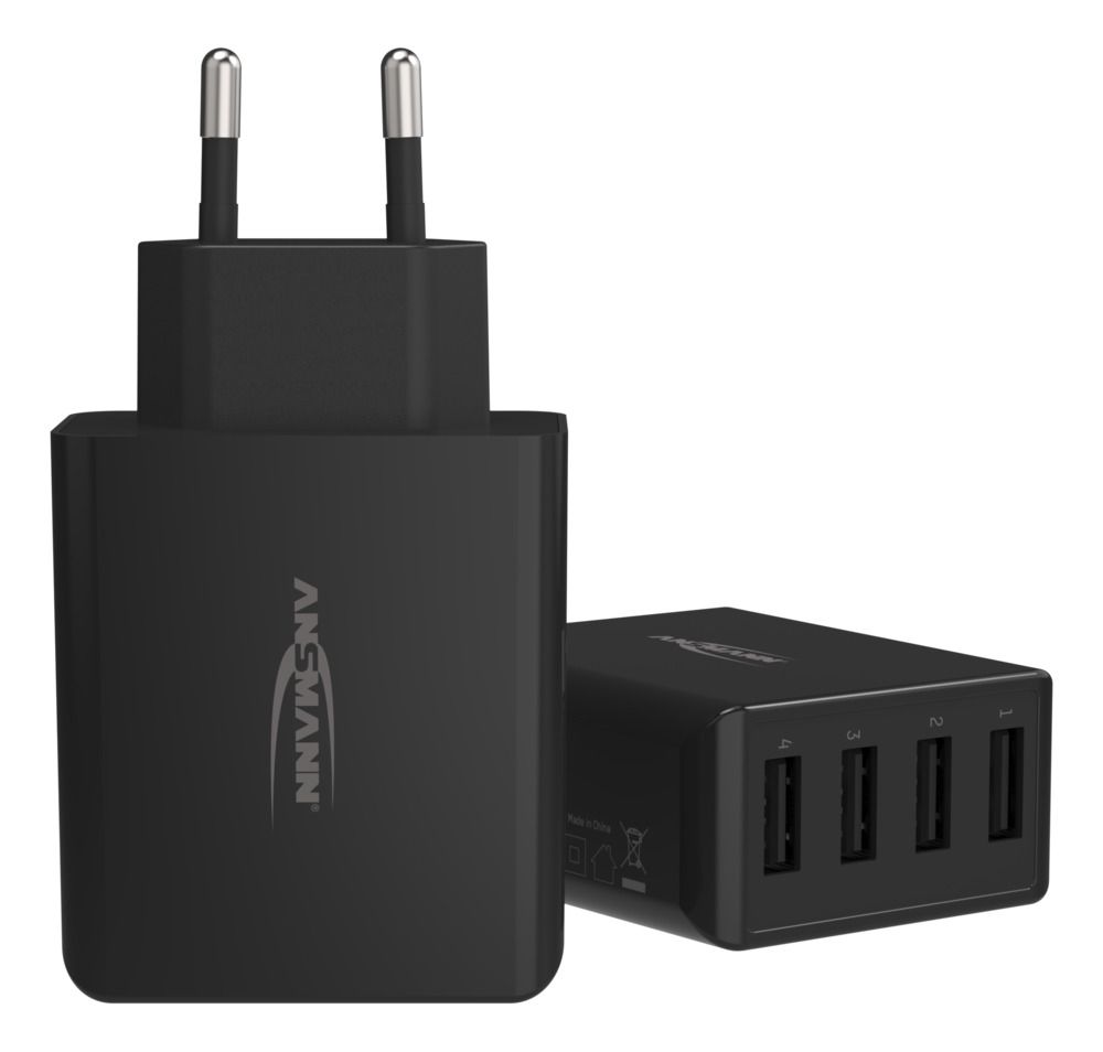 Ansmann 30 W Linear Power Supply AC/DC Adapter EU 5V dc Output, 6 A