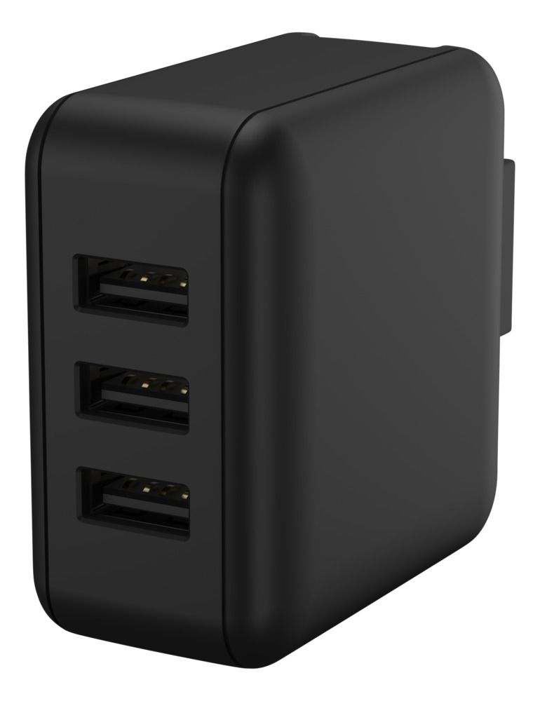 1001-0139-520 Ansmann 15 W AC/DC Adapter AC/DC Adapter EU, US, UK 5V dc Output, 0.5 A