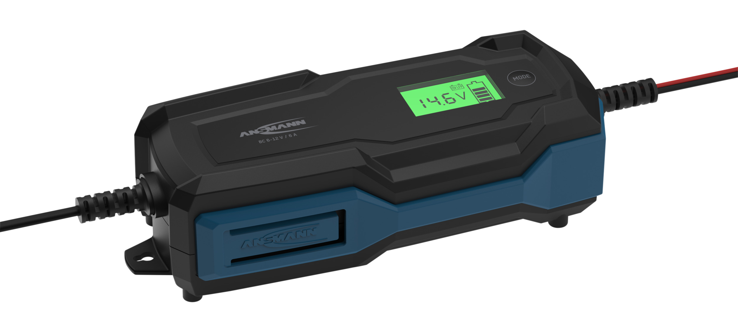 Ansmann 1001-0145 Battery Charger For, Lead Acid, LiFePO4 6 A, 12 V, 6 V with EU, UK plug, 6