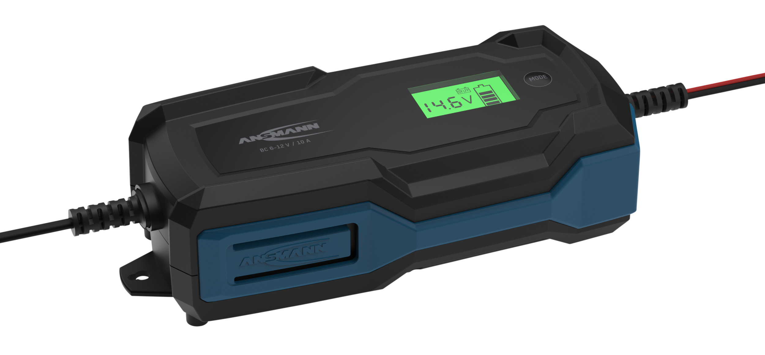 Ansmann 1001-0146 Battery Charger For, Lead Acid, LiFePO4, 12 V, 6 V with UK, EU plug, 6