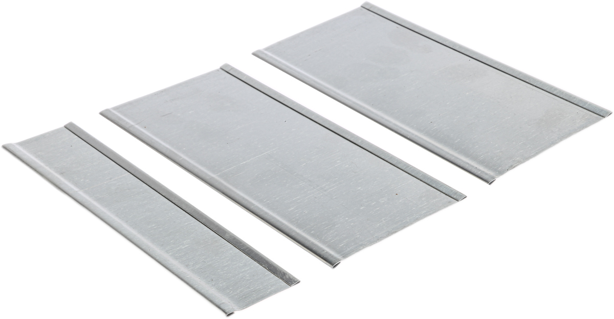 100131 AT Brown 13 Piece Zinc Stencil Numbers Only, 102 mm Character Height
