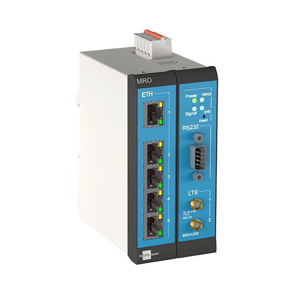 INSYS icom MRO-L210 1.0 MRO-L210 1.0, 5 Port Ethernet