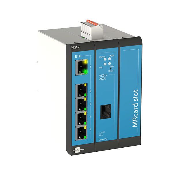 INSYS icom MRX3 DSL-A MRX3 DSL-A, 5 Port Ethernet