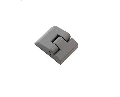 Rose Hinge Series Steel External Hinge Set for Use with Enclosure 45.5 mm x 45.5 mm x 30mm