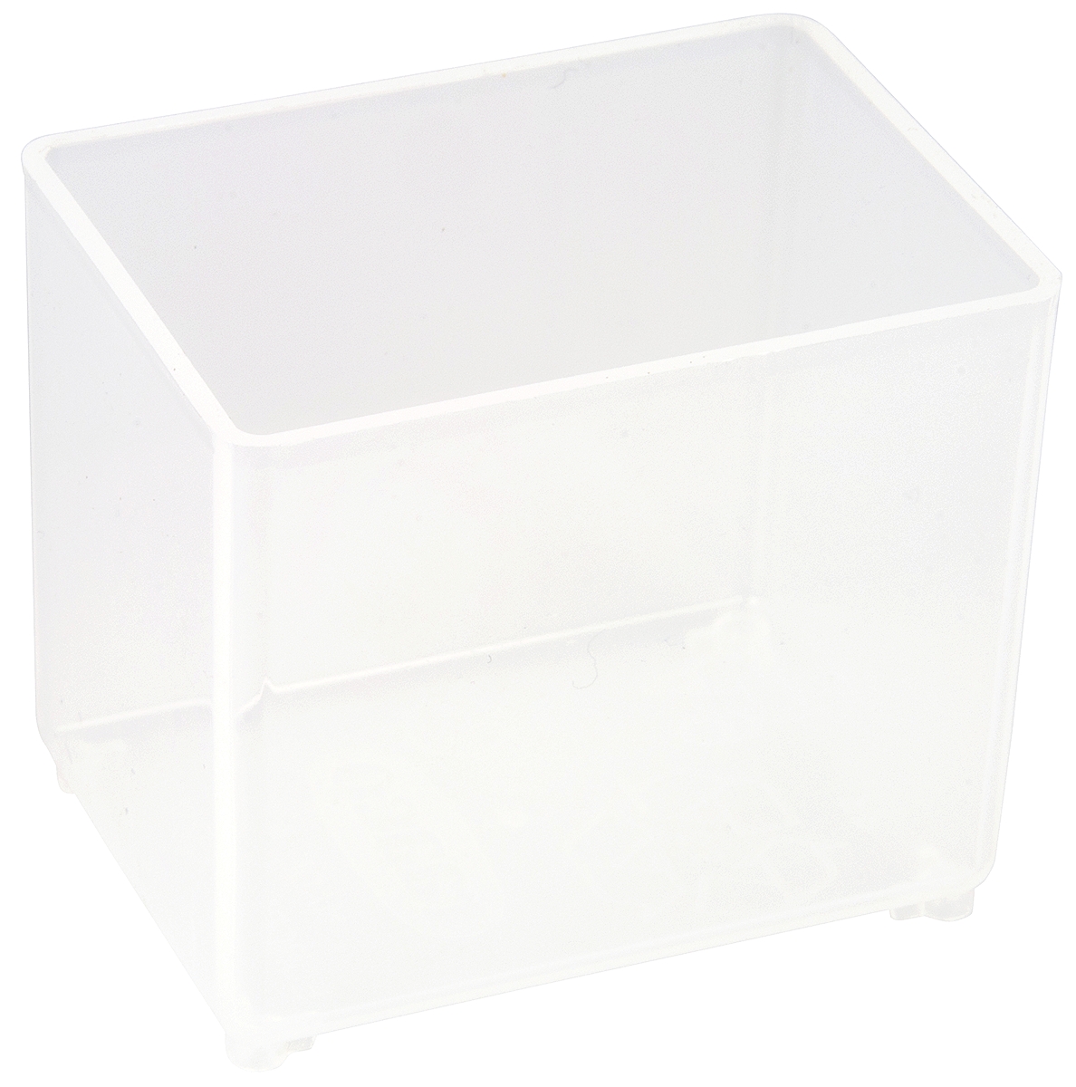 Raaco Transparent Polypropylene Compartment Box, 47 mm x 39mm x 55 mm