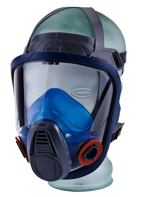 10027728 MSA Safety Advantage Series Full Mask Respirator Mask, Size L Hypoallergenic