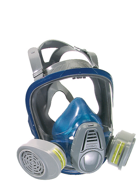 10027728 MSA Safety Advantage Series Full Mask Respirator Mask, Size L Hypoallergenic