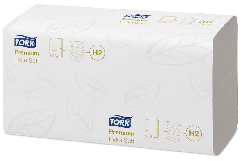100297 Tork Xpress Folded Paper Towel, 340 x 212 (Unfolded) mm, 85 x 212 (Folded) mm, 2, 100 Sheets
