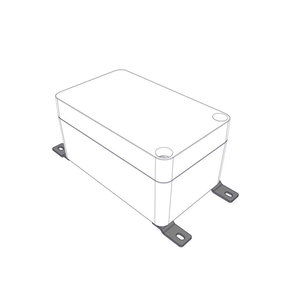 Rose Mounting Plate for Use with Mini Polyglas Enclosures
