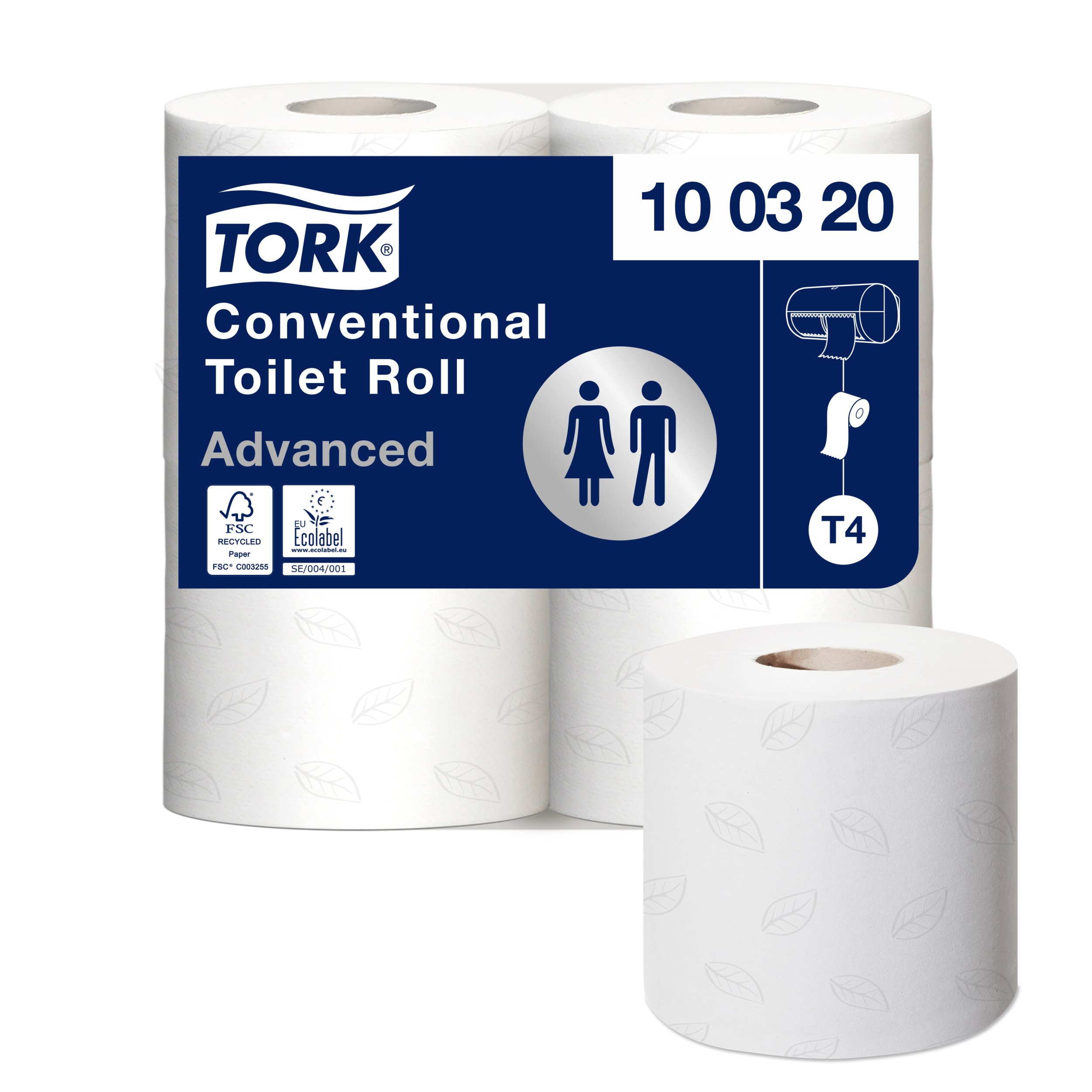 Tork 36 rolls of 320 Sheets Toilet Roll, 2