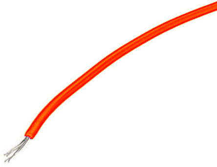 Nexans H07Z-R Series Red Hook Up Wire, 7, 250 m, 10039047, Polyvinyl Chloride