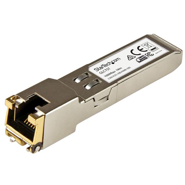 StarTech.com RJ45  Copper  SFP Transceiver Module, Full Duplex, 1000Mbps
