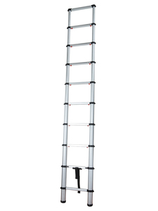 100599 Zarges Telescopic Ladder Aluminium 9 steps 2.9 m