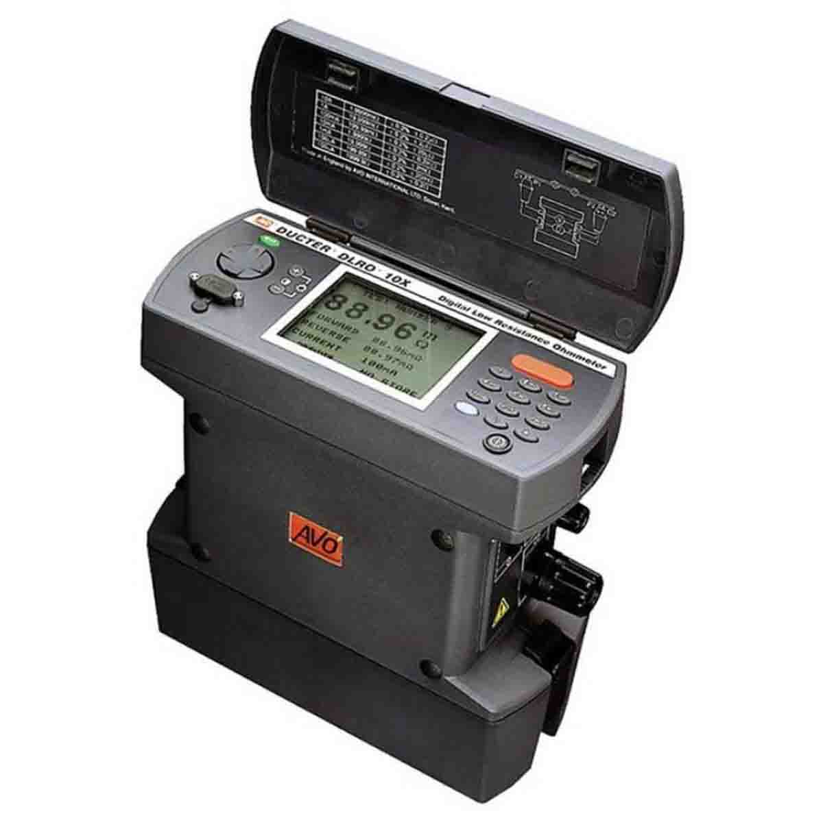 1006-600 Megger DLRO10X Handheld Ohmmeter, 100 nΩ, Low Resistance, RSCAL