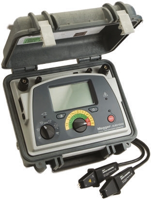 Megger DLRO10HD Handheld Ohmmeter, 2.5 kΩ Max, 100 nΩ, Low Resistance, RSCAL