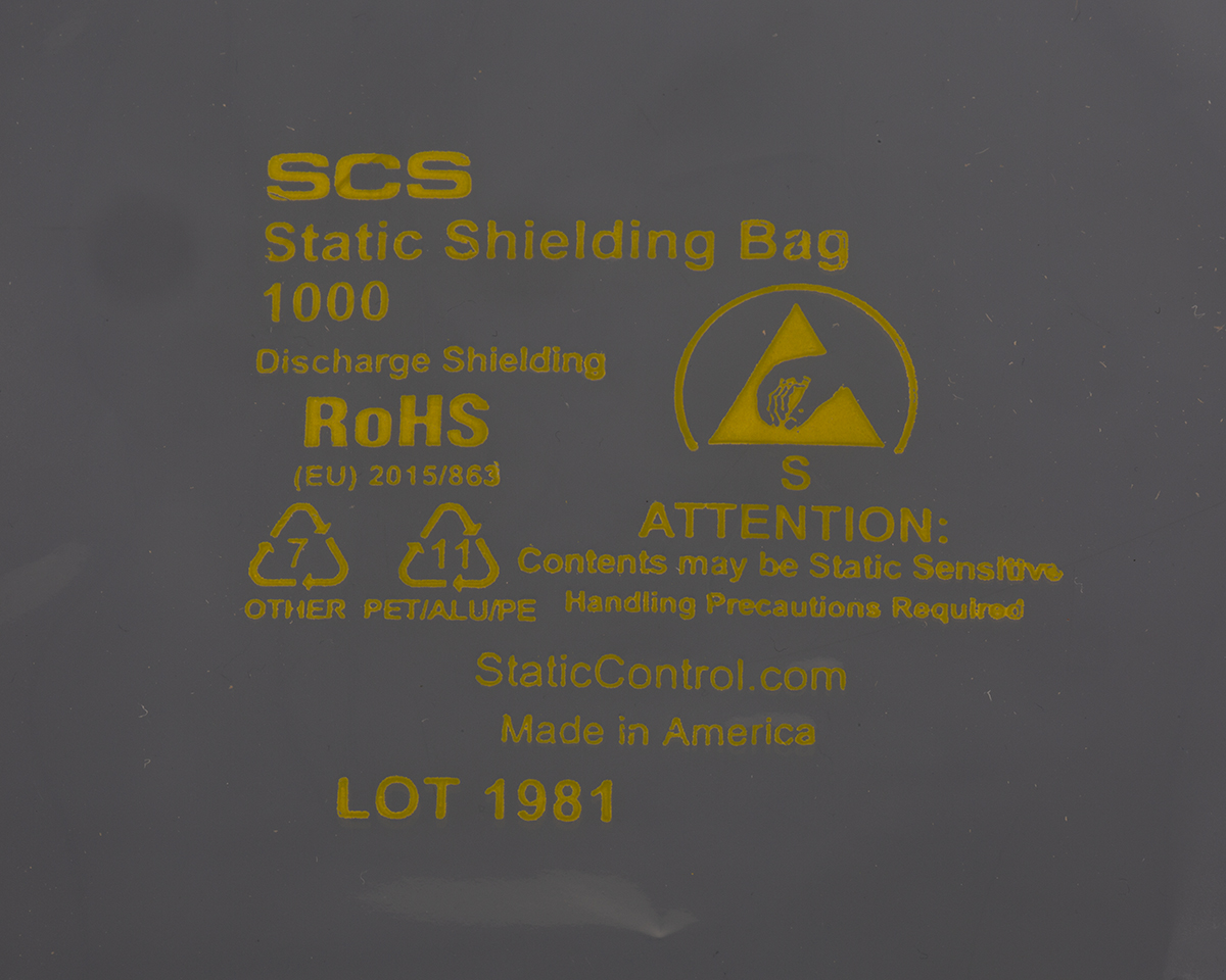 100630 SCS Bag 152mm(W)x 762 mm(L)