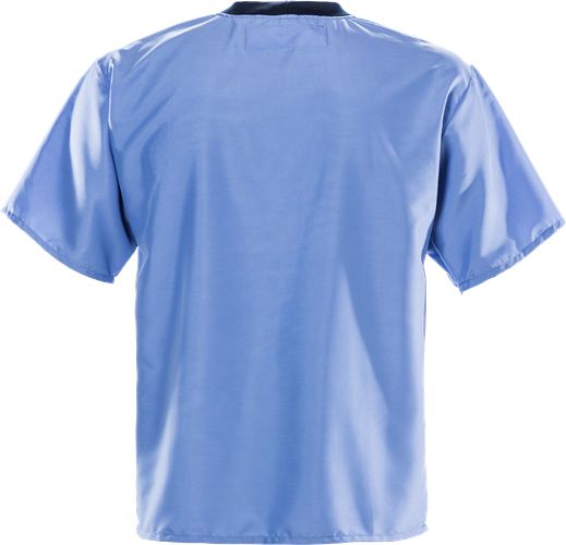 100641-520-410 Fristads Blue 100% Polyester Short Sleeve T-Shirt 3XL