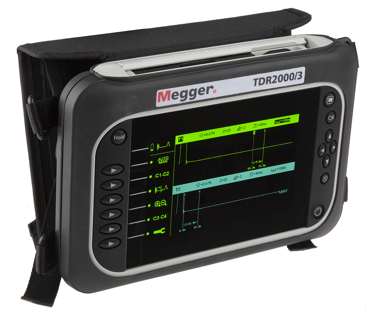 1007-064 Megger TDR2000/3 Time Domain Reflectometer, USB Interface 2 ns
