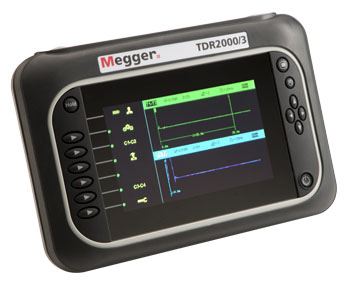 Megger TDR2000/3P Time Domain Reflectometer, USB Interface 2 ns