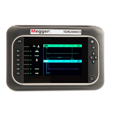 1007-068 Megger TDR2000/3P Time Domain Reflectometer, USB Interface 2 ns