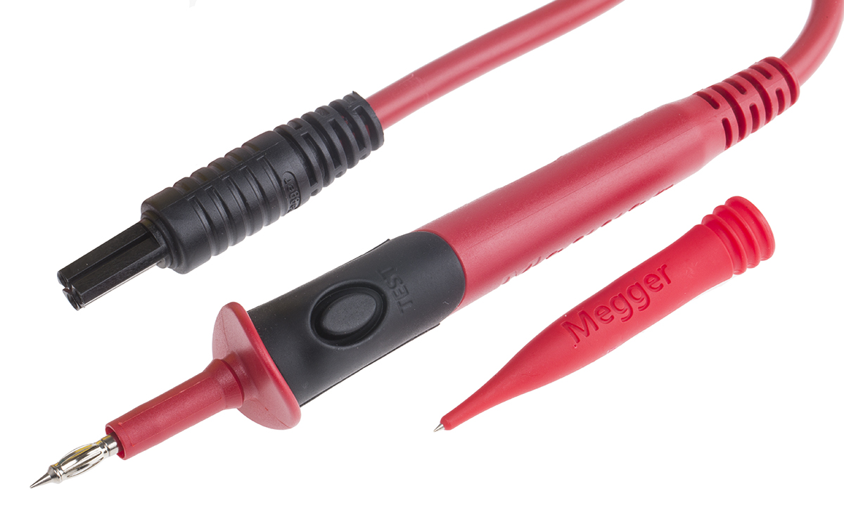 Megger 1007-156 Insulation Tester Probe Probe, For Use With MIT320 Series, MIT330 Series