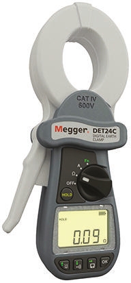 Megger DET24C Earth Tester, 1.5 kΩ CAT IV 600V RSCAL