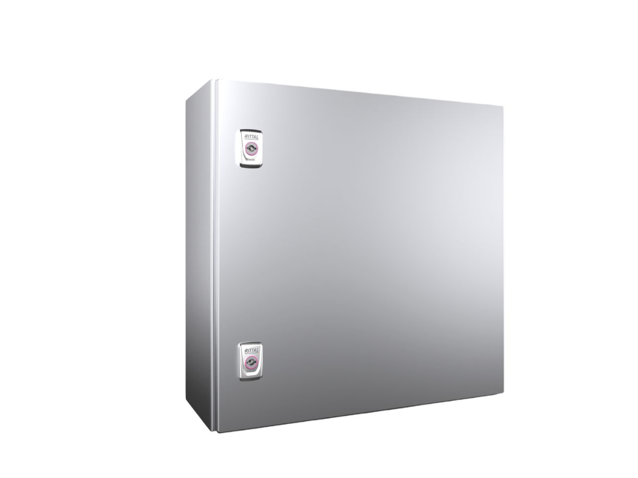 Rittal AX Series Stainless Steel Enclosure, IP66, 500 mm x 500 mm x 210 mm