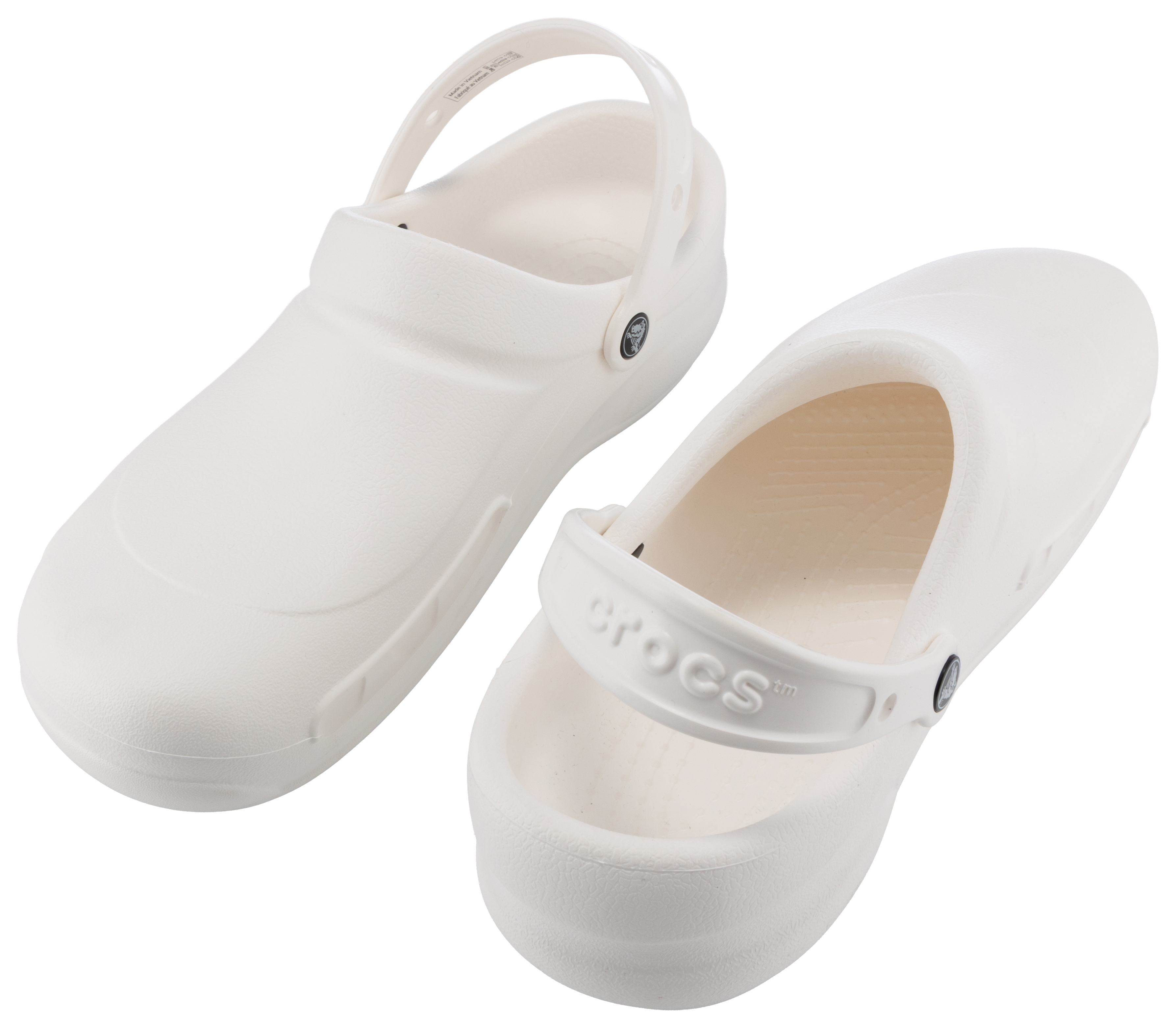 Amblers ACE ESD S1 PS LG SC FO SR White Clog, UK 4