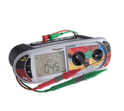 1008-121 Megger MFT1711 Multifunction Tester 1000V Earth Resistance Measurement With Wireless