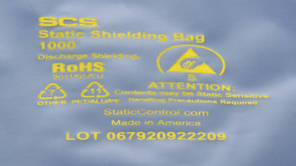 100818 SCS Bag 203mm(W)x 457 mm(L)
