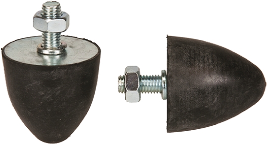 FIBET Fibet M16 x 44 mm Anti-Vibration Mount, Bump Stop with 984.4 daN Compression Load