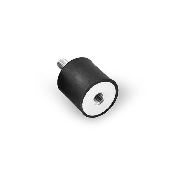 FIBET Fibet M4 x 10 mm Anti-Vibration Mount, Male to Female Bobbin with 11.7 daN Compression Load