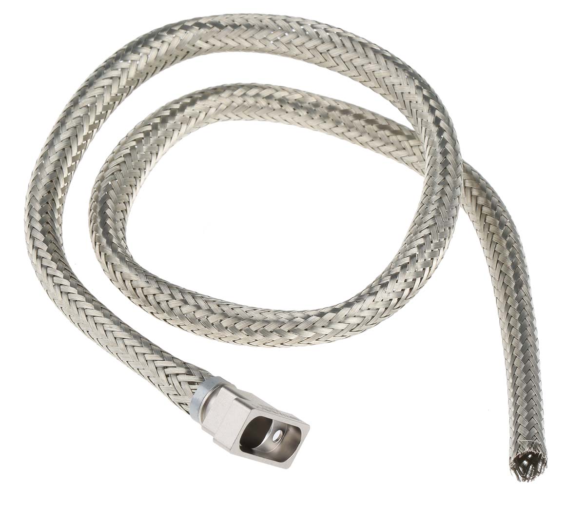 Polamco 100P2554 Series Aluminium Straight D-Sub Backshell, 9 Way Strain Relief