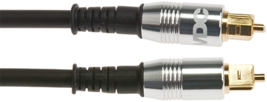 Van Damme TOSLINK to TOSLINK Optical Audio Cable, 5 m