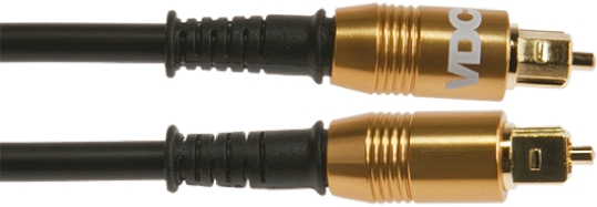 Van Damme TOSLINK to TOSLINK Optical Audio Cable, 10 m