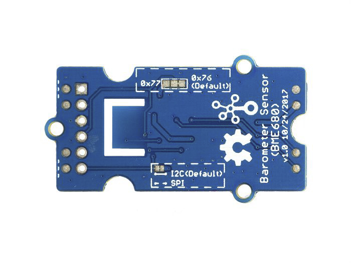 101020513 Seeed Studio Temperature Sensor, Pressure and Gas Sensor, Humidity Sensor for BME680 IOT Device, Indoor Air Quality