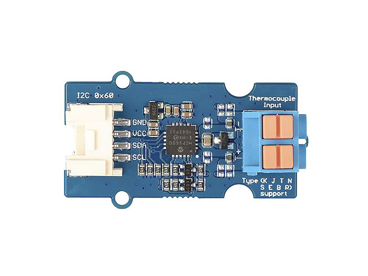 101020594 Seeed Studio Grove - I2C Thermocouple Amplifier Thermocouple Sensor Module for MCP9600 K-Type Thermocouple