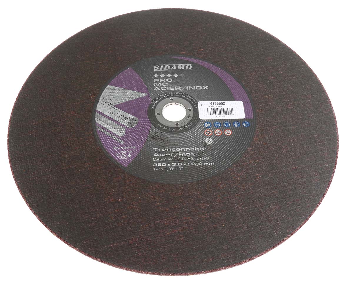Sidamo Ceramic, 355 mm x 2.8 mm Thick, Fine Grade, 1 Grit 1 Per Pack