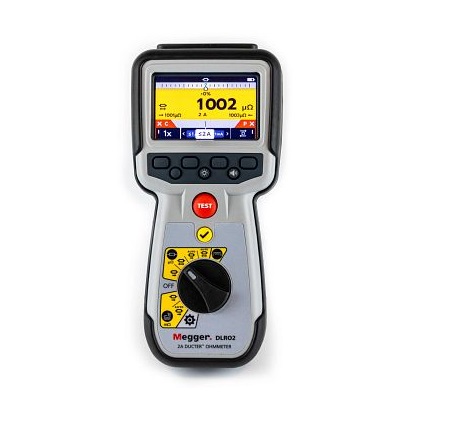 1012-280 Megger DLRO2 Handheld Ohmmeter, 1 μΩ, Low Resistance