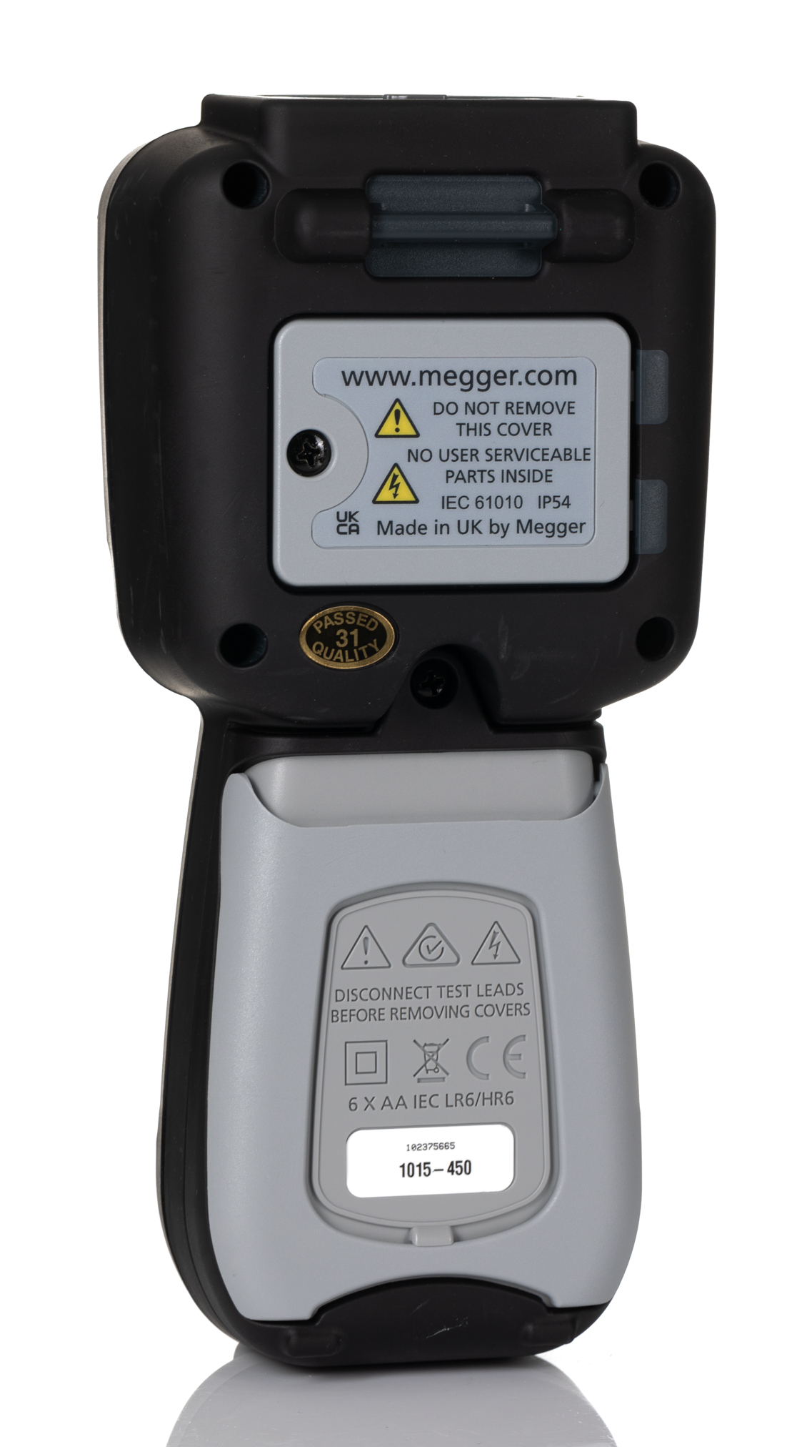 1013-795 Megger Handheld Ohmmeter, 100 mΩ, Low Resistance