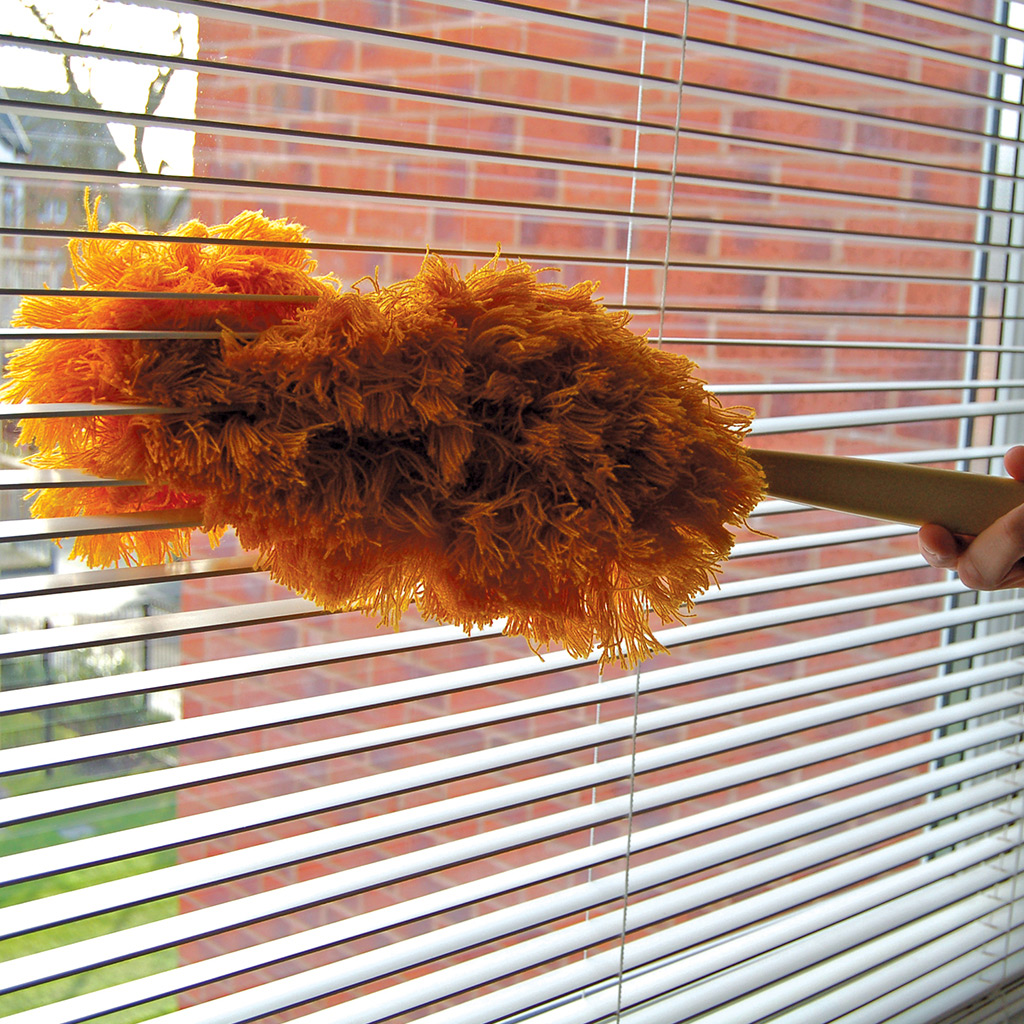 101413 Robert Scott Gold Hand Brush for Dust Cleaning