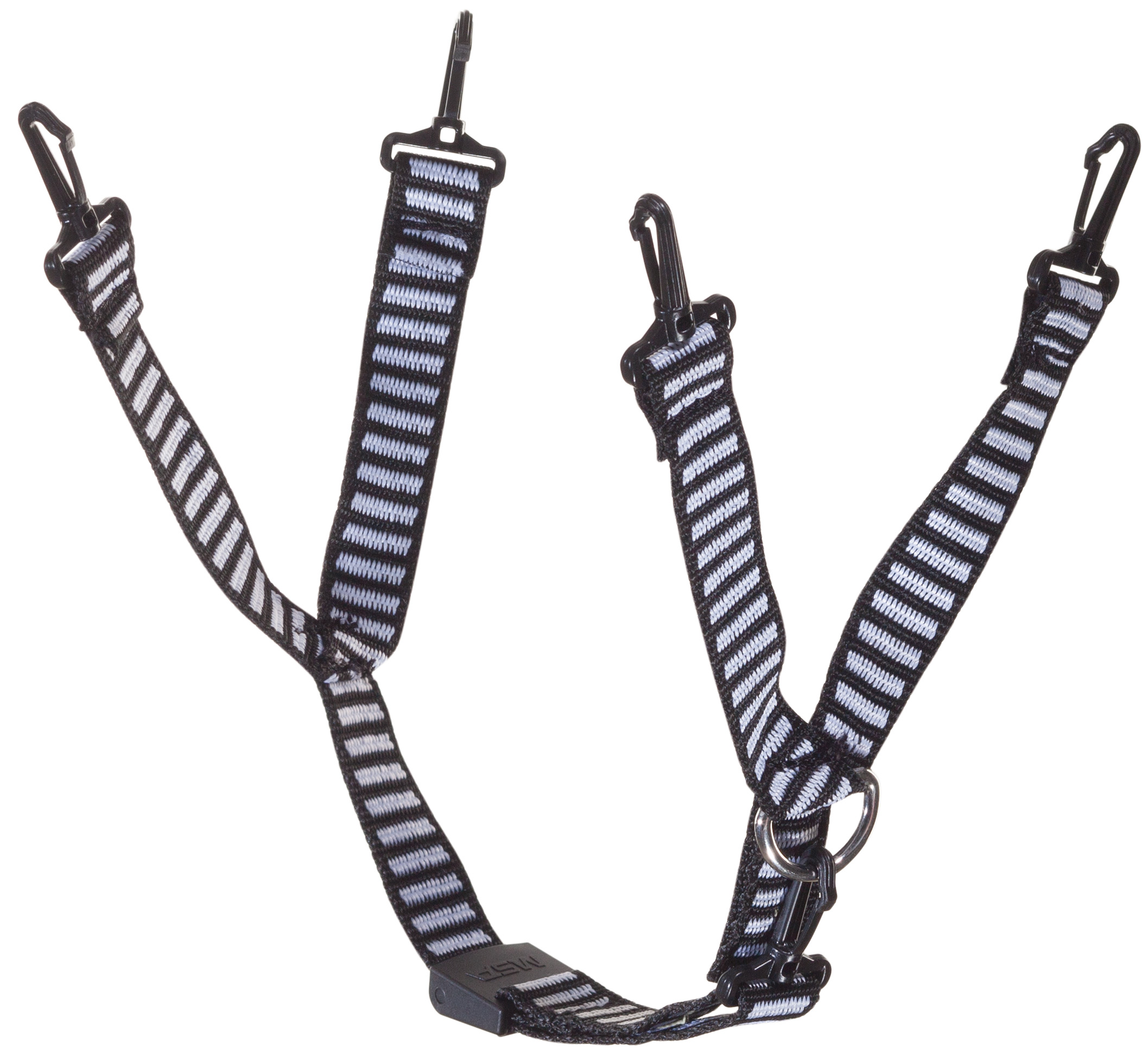 MSA Safety Textile Chin Strap White, Black Hard Hat