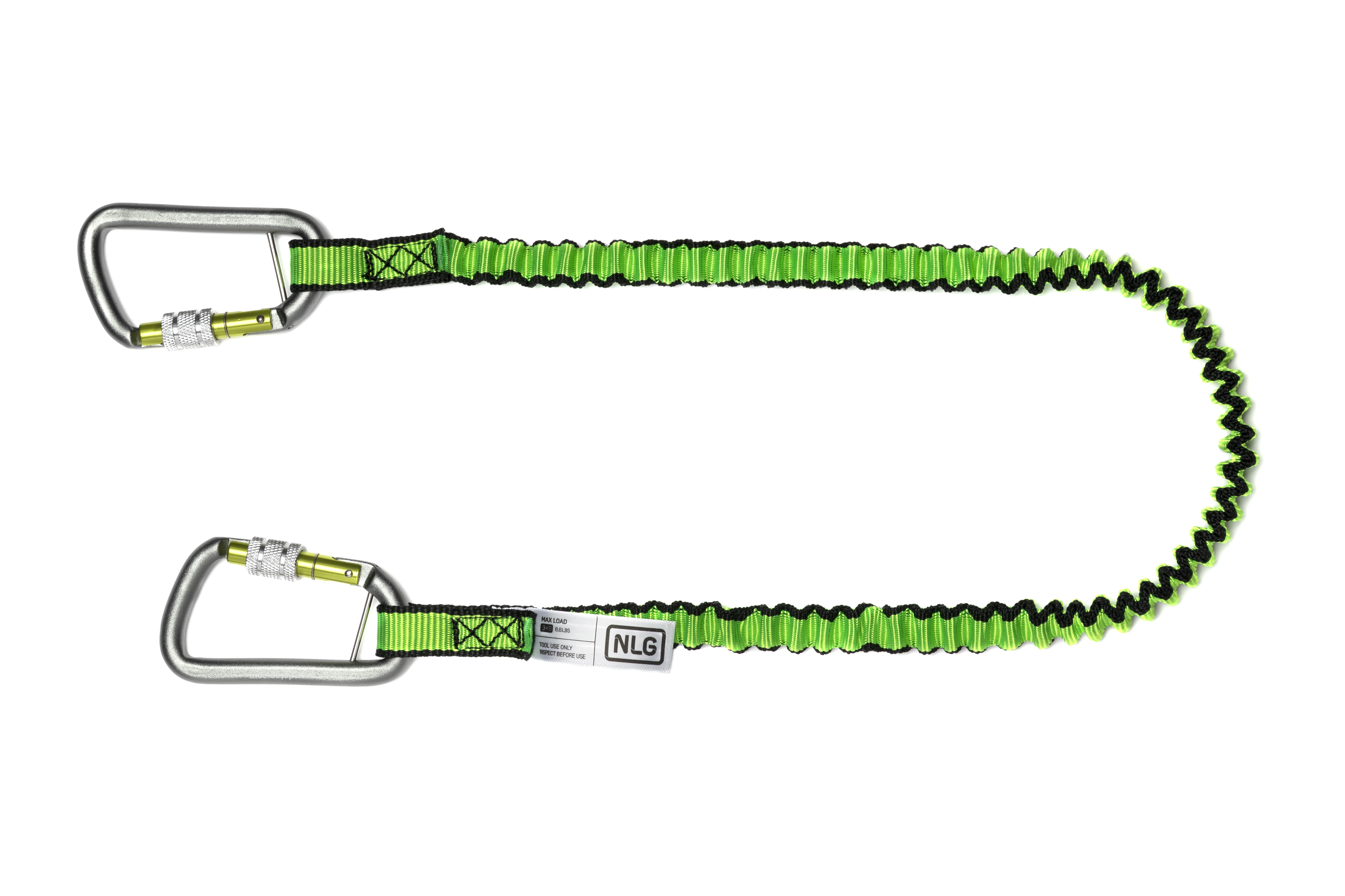 101519 Never Let Go 70-120 cm Polyester Webbing, Aluminium Tool Lanyard, 3 kg Lanyard