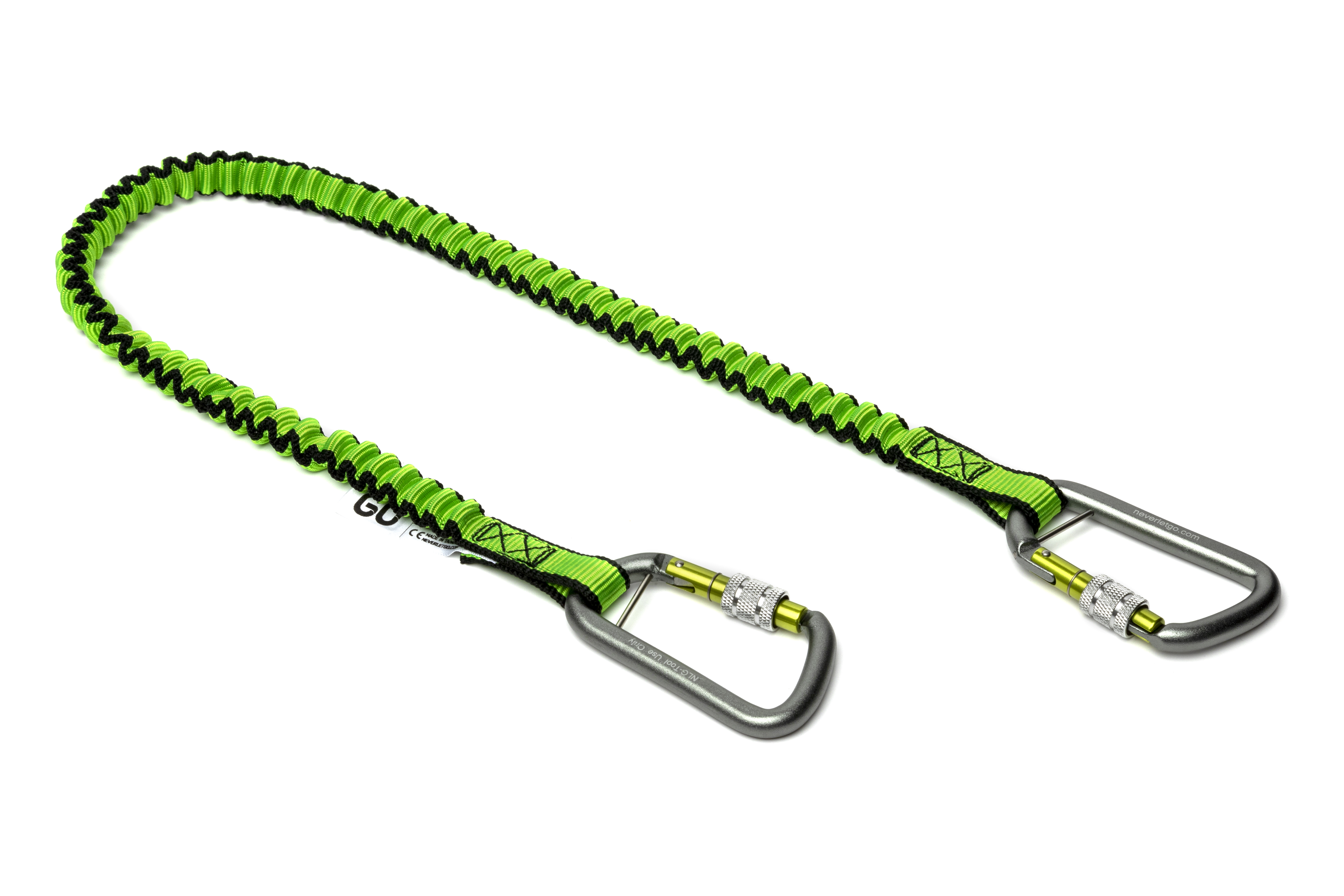 101519 Never Let Go 70-120 cm Polyester Webbing, Aluminium Tool Lanyard, 3 kg Lanyard