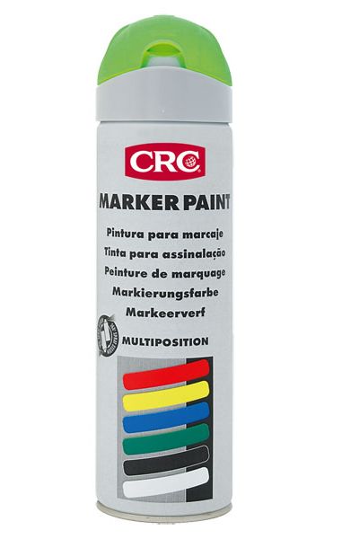 CRC 500 ml Green Fluorescent Spray Paint