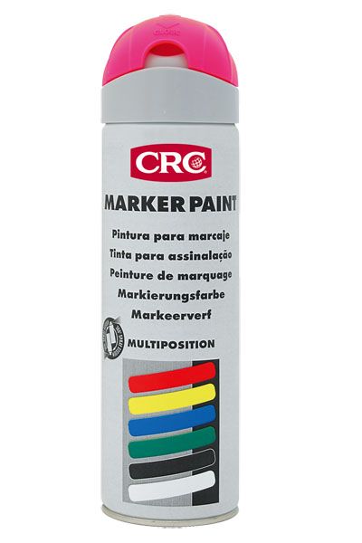 CRC 500 ml Pink Fluorescent Spray Paint